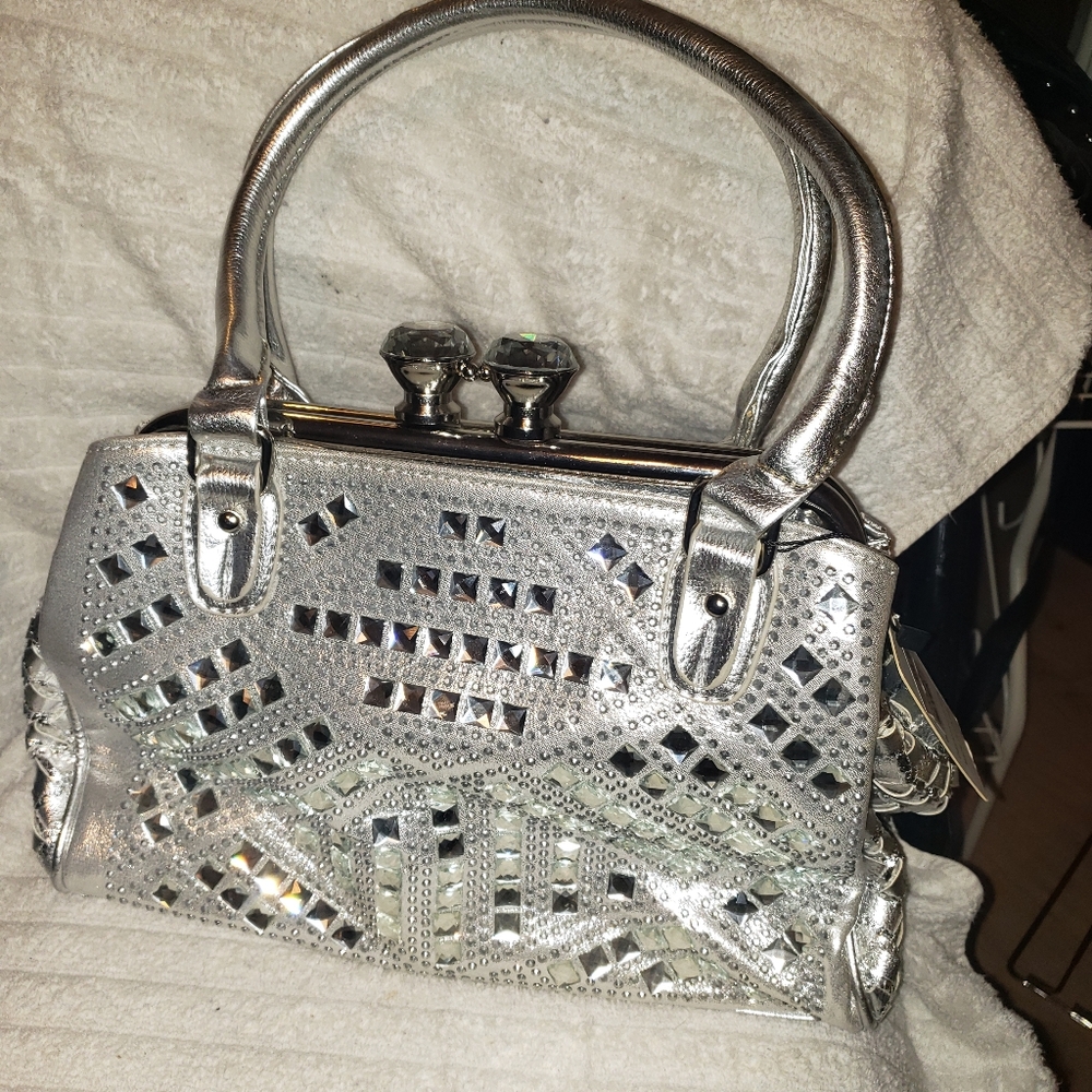 Diamond ring purse